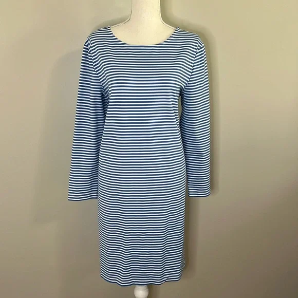 Sailor Sailor | Dresses | Sailorsailor Blue And White Striped 34 Length  Sleeve Dress Xlarge | Poshmark